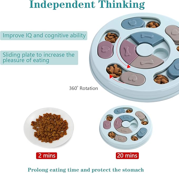 Dog Puzzle Toys,Dogs Food Puzzle Feeder Toys