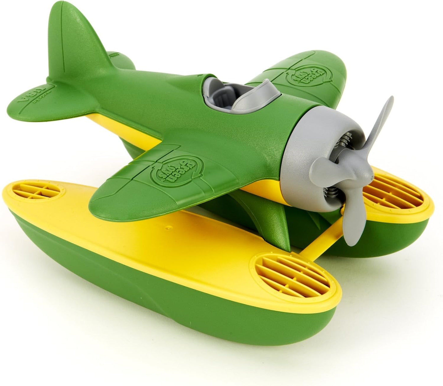 Green Toys Seaplane, Green/Yellow