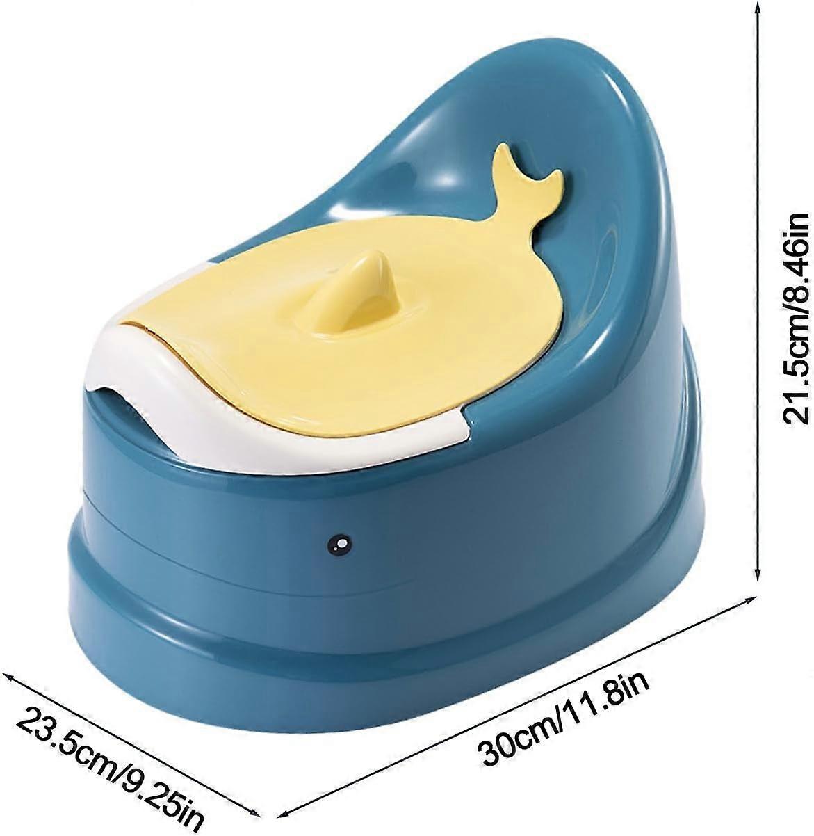 Portable Potty Chair for Toddlers with AntiSplashing Cover, Easy Clean Travel Toilet For kids