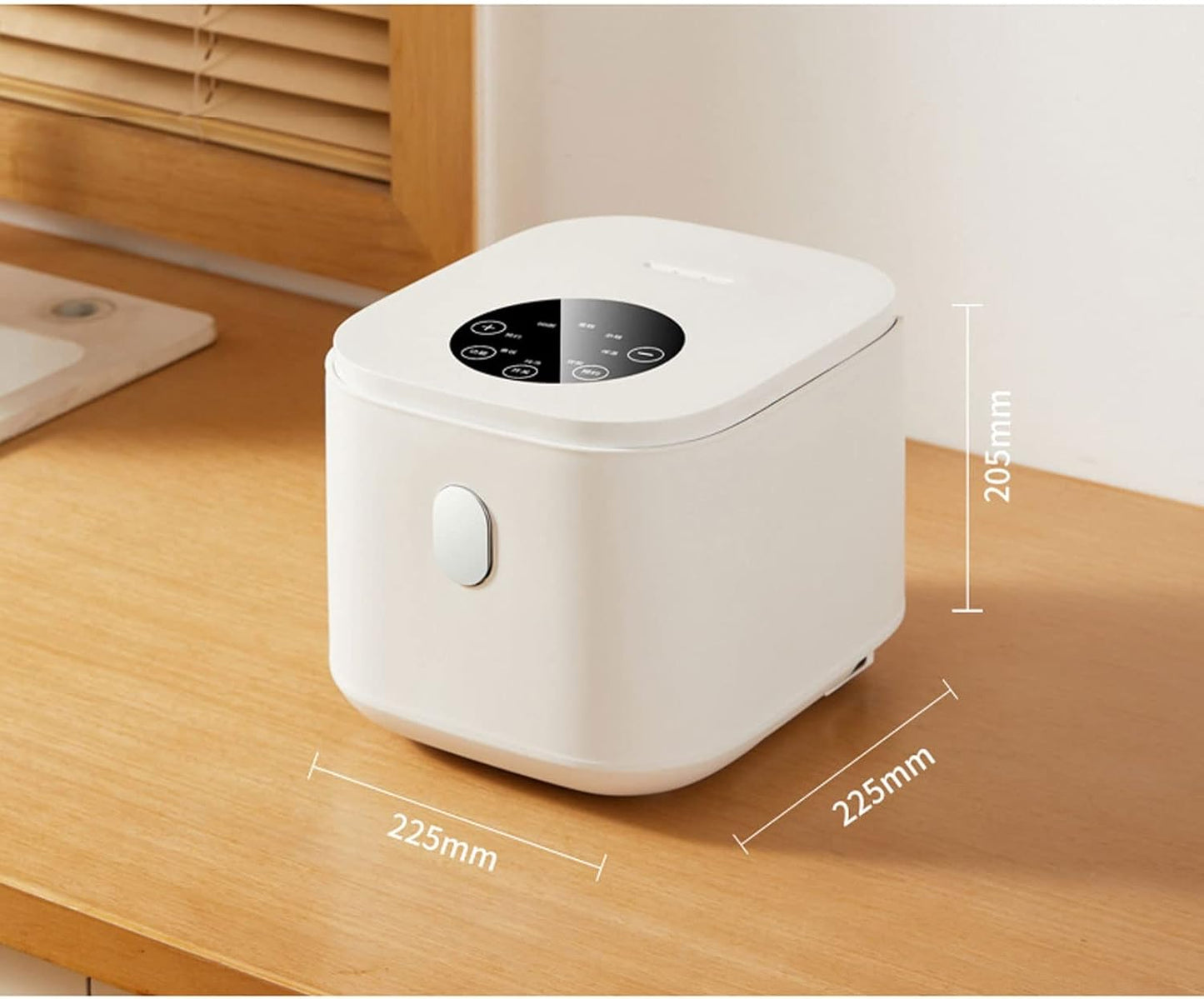 Mini electric rice cooker, dorm-style domestic rice cooker for 12 people, pot