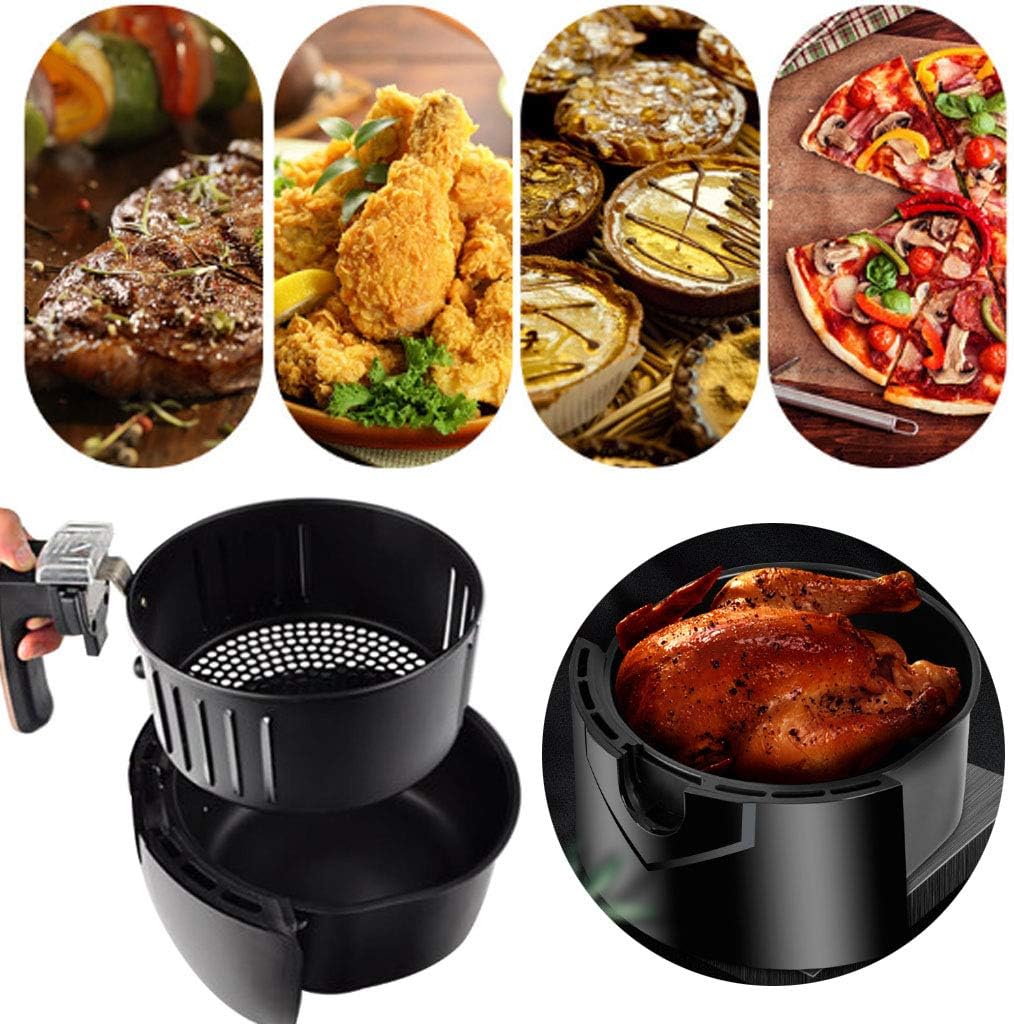 2.6L 3.5L Air Basket Baking Drain Oil Frying Accessories