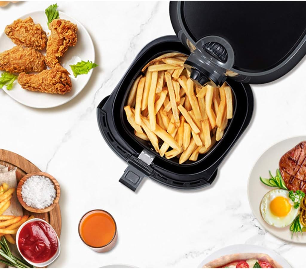 2.6L 3.5L Air Basket Baking Drain Oil Frying Accessories