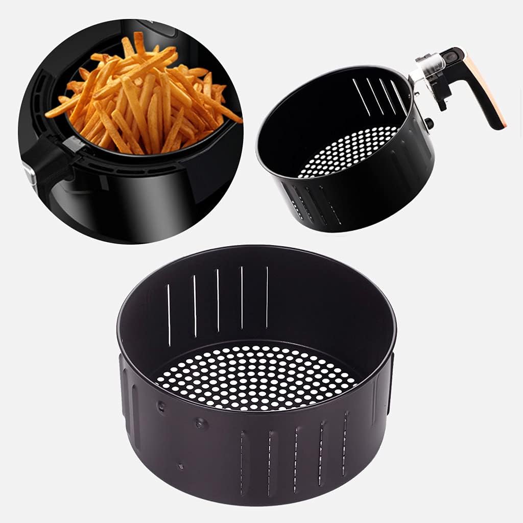 2.6L 3.5L Air Basket Baking Drain Oil Frying Accessories