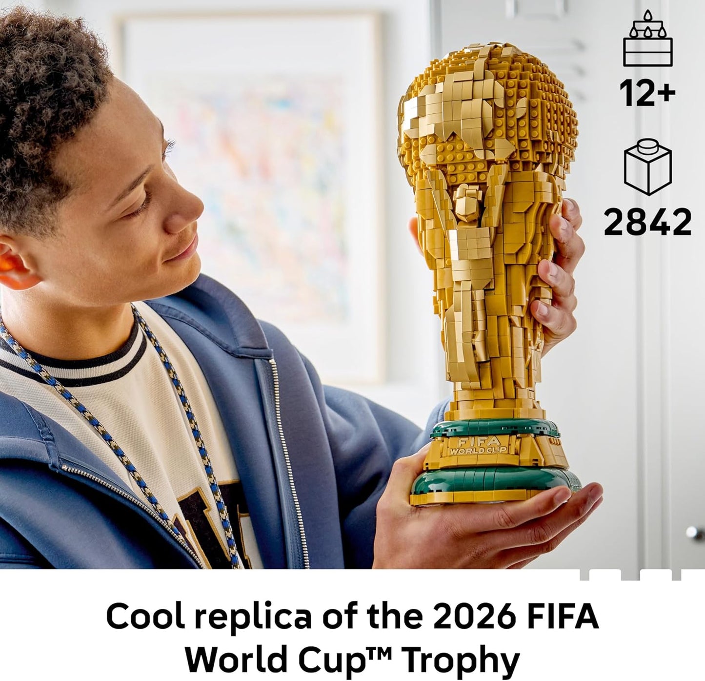 LEGO FIFA World Cup Official Trophy Building Set 43020