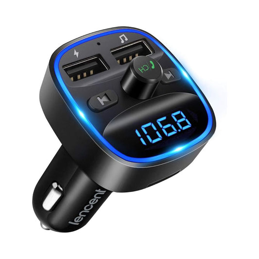 Bluetooth Car FM Transmitter — Wireless MP3 Player & Radio Adapter Kit