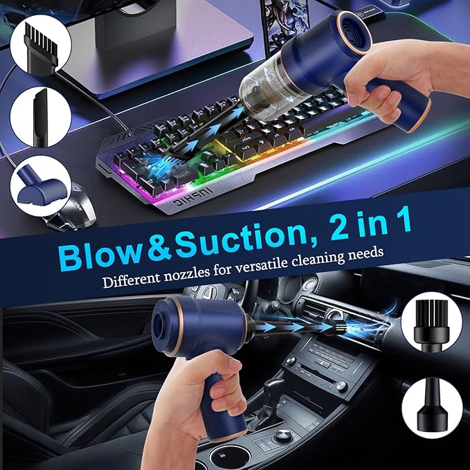 Car Vacuum Cleaner Cordless Handheld