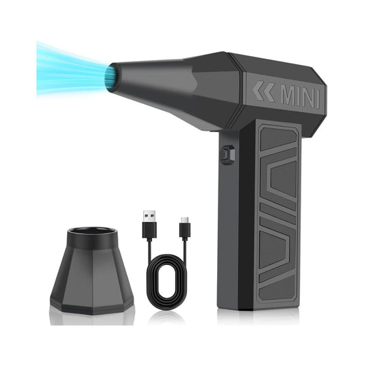 Compressed Air Duster for Computers — 90,000 RPM Electric Mini Blower