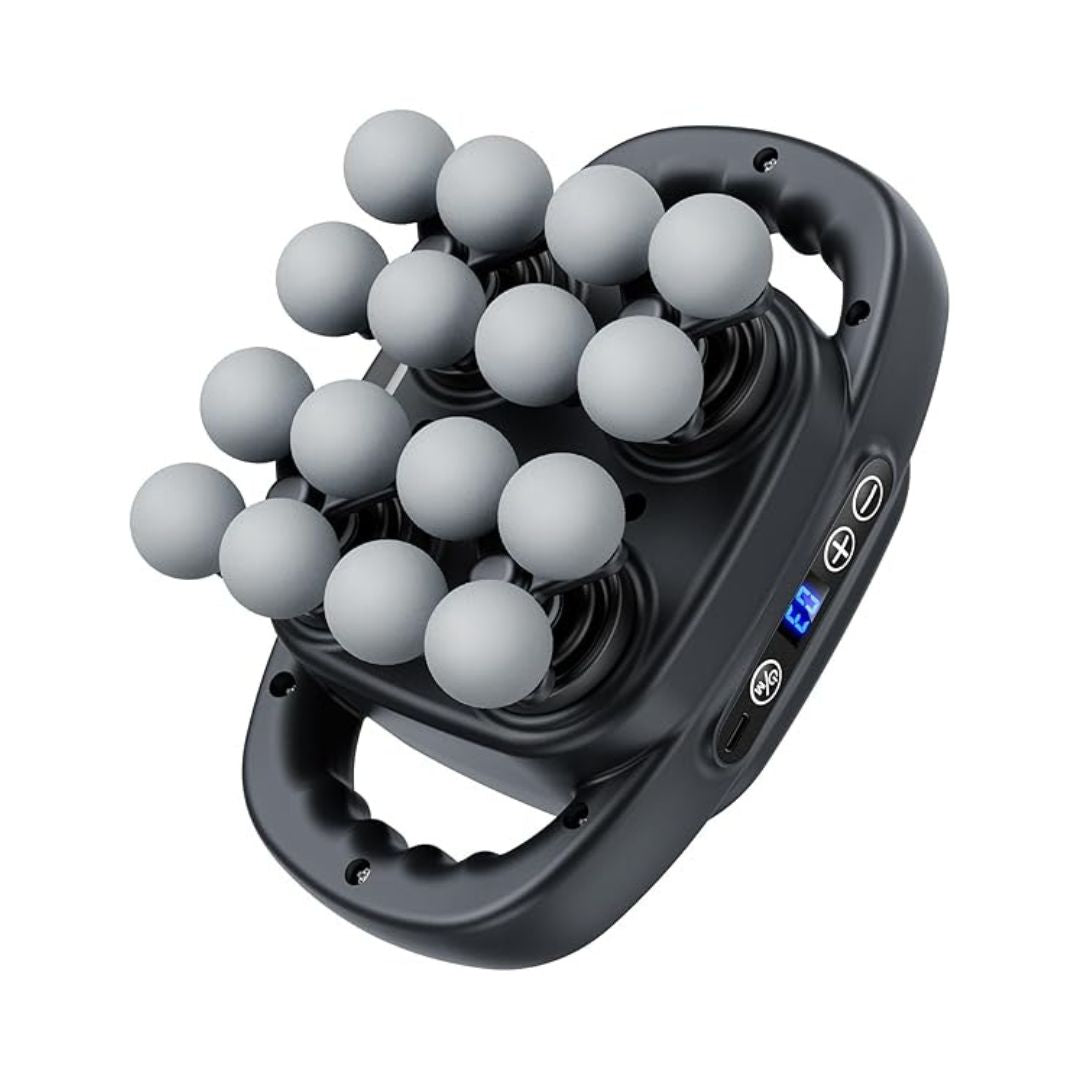 Deep Tissue Massage Gun — 16 Interchangeable Heads for Full Body Pain Relief