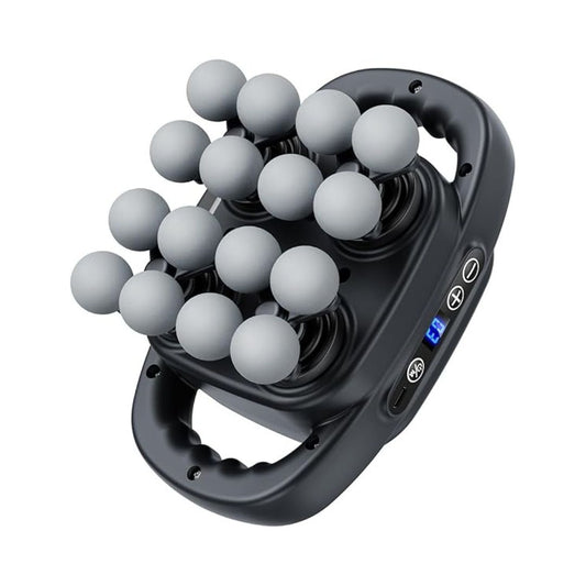 Deep Tissue Massage Gun — 16 Interchangeable Heads for Full Body Pain Relief
