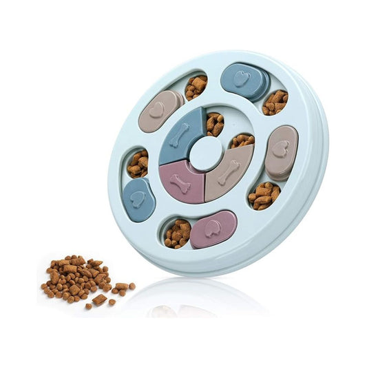 Dog Puzzle Feeder Toy — Interactive Slow Food Dispenser for Mental Stimulation