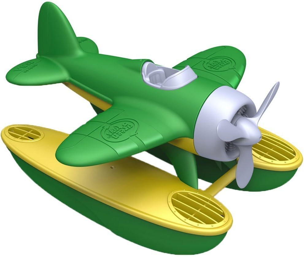 Green Toys Seaplane, Green/Yellow