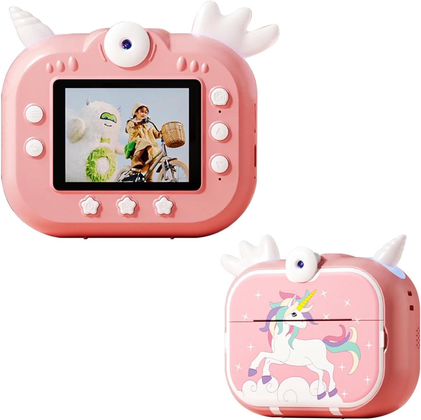 Instant Print Camera Kids Camera Thermal Paper Print Camera for Kids