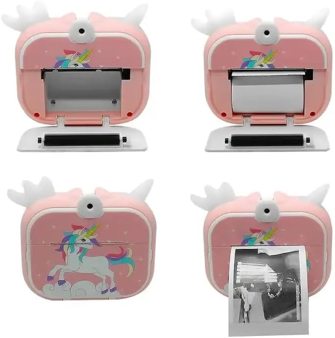 Instant Print Camera Kids Camera Thermal Paper Print Camera for Kids