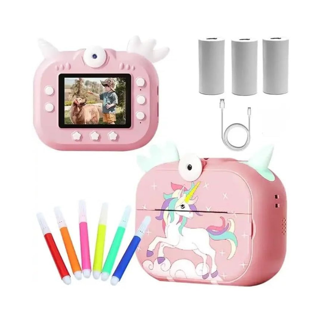 Kids Instant Print Camera — Thermal Photo Printer Camera for Children