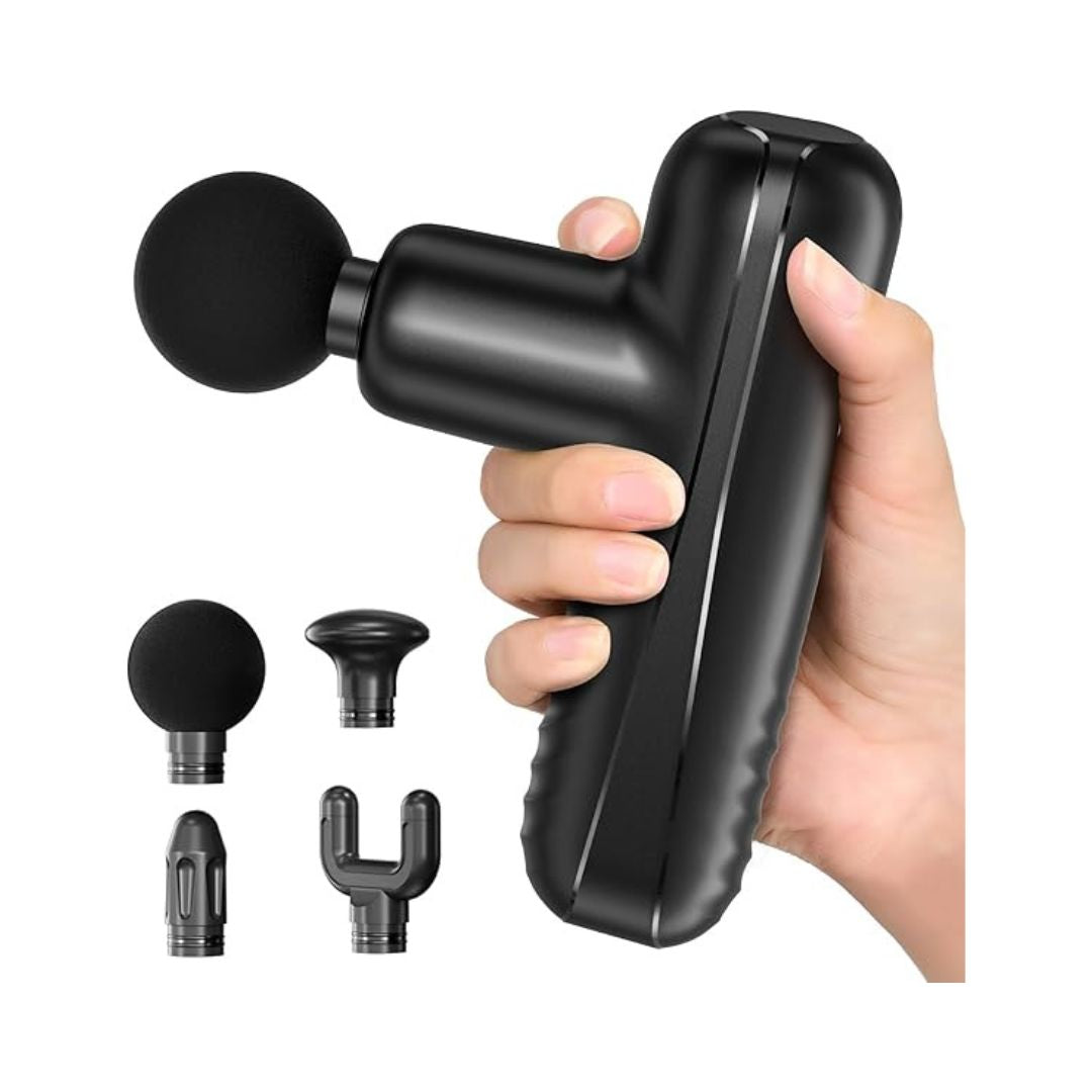 Mini Massage Gun — Portable Handheld Muscle Massager for Pain Relief & Relaxation