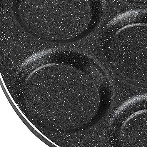 Pancake Frying Pans, 7 Holes Frying Pan, Non-Stick Fried Eggs, Hamburger Pan