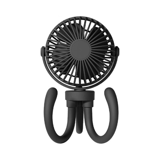 Rechargeable Clip-On Stroller Fan — Portable Personal Cooling Fan for Baby